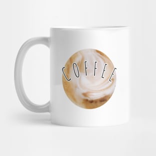 Cofffe Round Photo Art Mug